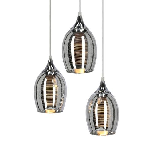 Marina zwis talerz 3x60W E27 chrom na Arena.pl