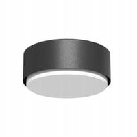 Spot sufitowy czarny 9W GX53 okrągły DROP Brosline 1260 IP20