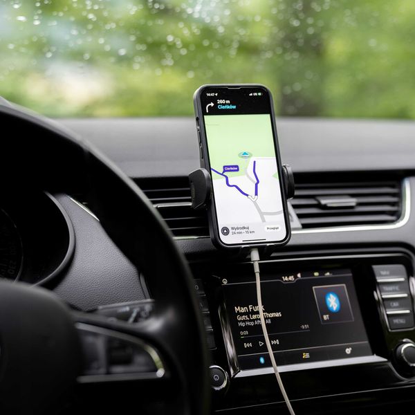 Spacecase Car Holder Sc12 Ghost Air Vent Black zdjęcie 12