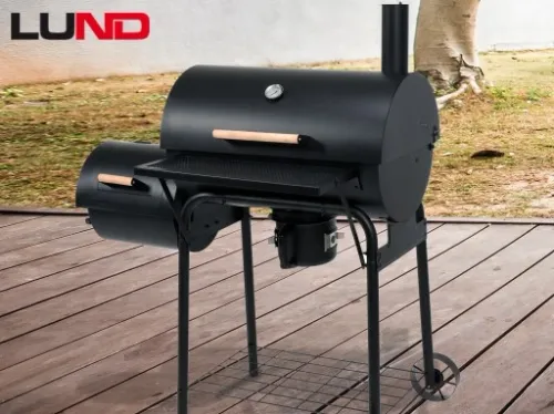 GRILL WĘGLOWY OGRODOWY WĘDZARNIA XXL RUSZT LUND na Arena.pl