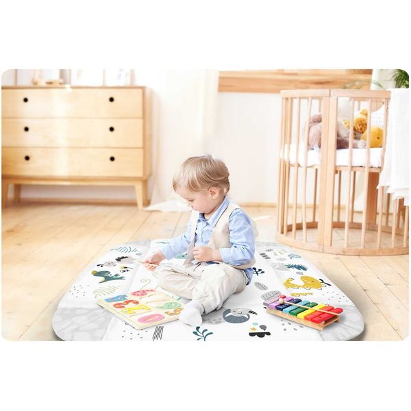 Mata interaktywna edukacyjna 110 x 100 cm Nessi Ricokids zdjęcie 12