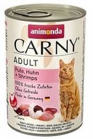 Animonda Cat Carny Adult Wołowina, Indyk I Krewetki 400g