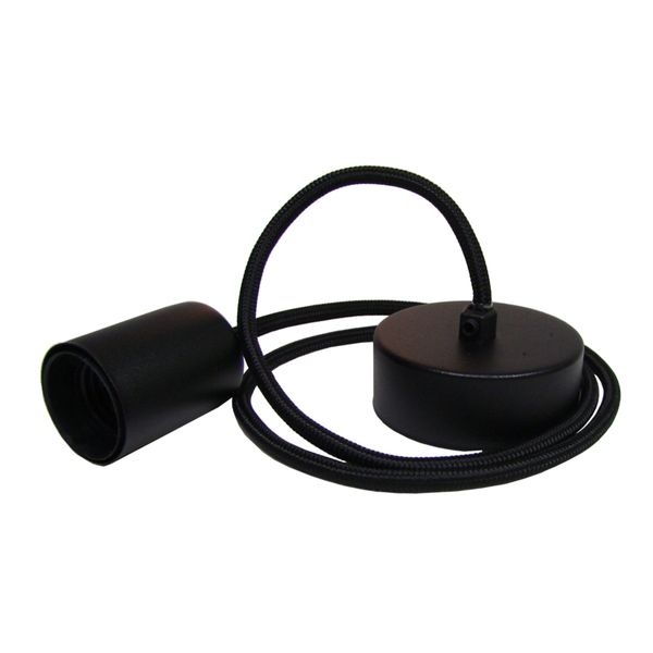 Podsufitka Sufitowa fi 100mm Czarna 1 otwór zdjęcie 4