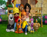 Puzzle tradycyjne Ptyś i Bill