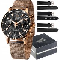 Zegarek Damski Vostok Europe VK64-515B568B różowe złoto
