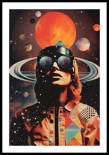 Plakat 40x60cm Kosmiczne Wizje na Arena.pl