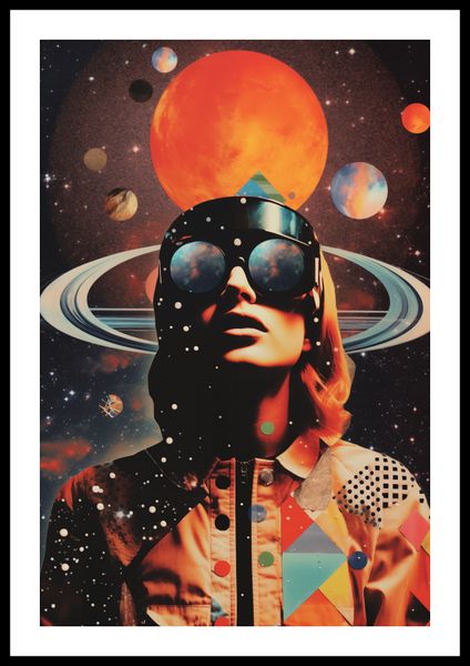 Plakat 40x60cm Kosmiczne Wizje zdjęcie 3