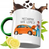 Kubek Zielony Dla Mechanika Na Urodziny Prezent