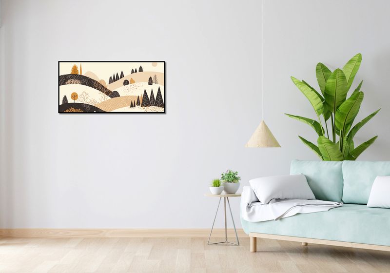 Plakat 91,3x44,5cm Jesień w Wzgórzach zdjęcie 4