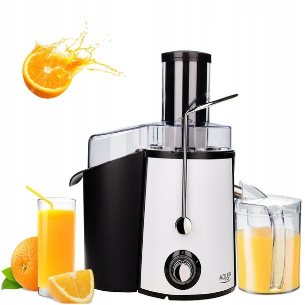 MOCNA SOKOWIRÓWKA DO SOKU OWOCÓW WARZYW DUŻY OTWÓR na OWOCE do 18000obr/min zdjęcie 1