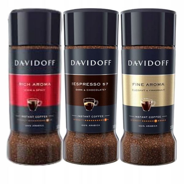 Kawa Davidoff Fine Aroma,Espresso 57 Intense,Rich Aroma 3*100g zdjęcie 1