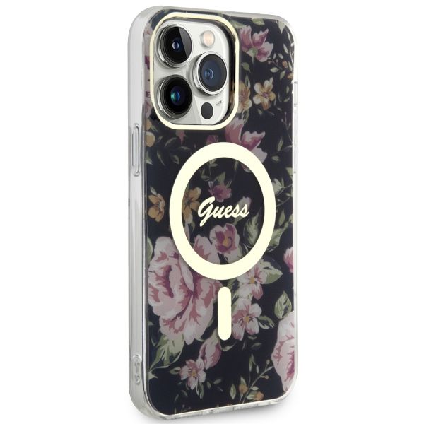 Etui Guess do iPhone 14 Pro Max, Czarny, MagSafe zdjęcie 4