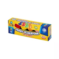 Farby plakatowe 12 kolorów 20ml ASTRA