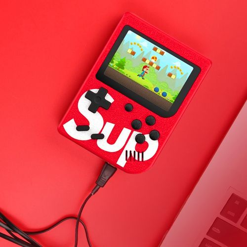 Mini konsola gameboy gra retro przenośna kieszonkowa mario czołgi 400w1 USB na Arena.pl