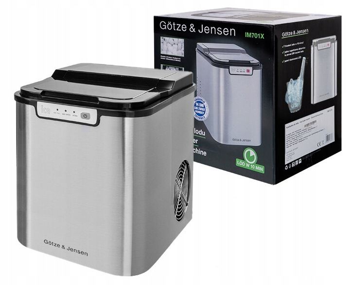 Kostkarka do lodu GÖTZE & JENSEN IM701X Inox zdjęcie 5