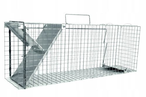 Pułapka łapka klatka na kuny łasice łaski szczury na Arena.pl