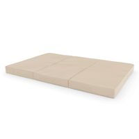 Składany materac pod drabinkę 150x100x10 cm Kometa beżowy