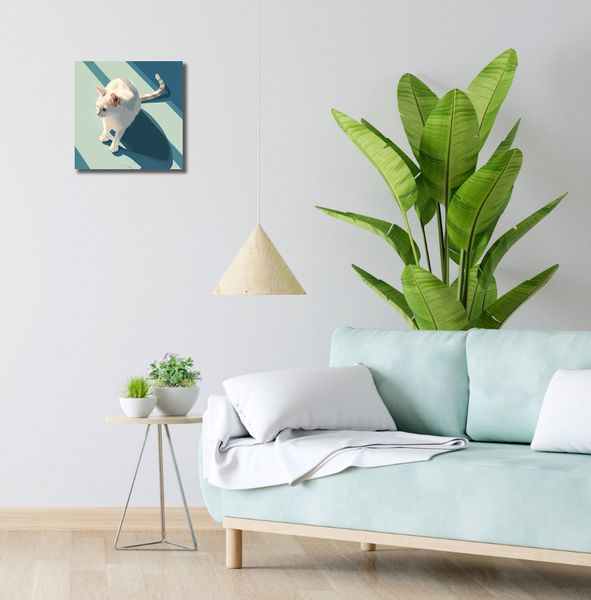 Obraz 30x30cm Kocia Persona zdjęcie 2