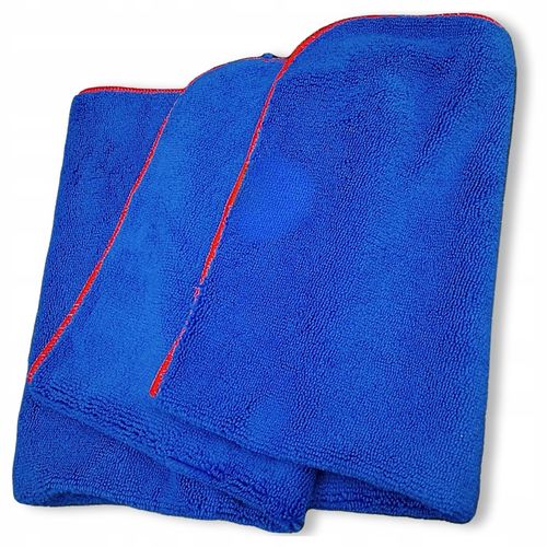 FLUFFY RĘCZNIK Z MIKROFIBRY DO OSUSZANIA AUTA 60 x 90 CM DUŻY GRUBY 450 GSM na Arena.pl