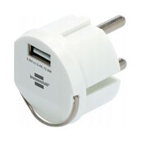 2X Adapter Ładowarka sieciowa USB uniwersalna zasilacz USB 2,4A do gniazdka