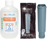 Zestaw Odkamieniacz Neoprofi 500ml + filtr wody do ekspresu KRUPS EA8010