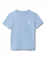 CALVIN KLEIN JEANS T-SHIRT DZIEICĘCY NIEBIESKI Z LOGO R. 164 (14)
