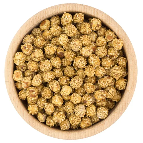 Prażona ciecierzyca o smaku sezamowo-miodowym 500g na Arena.pl