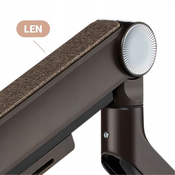 Uchwyt do monitora 17-32' wbudowane porty USB 3.0 system ukrywania kabli zdjęcie 4