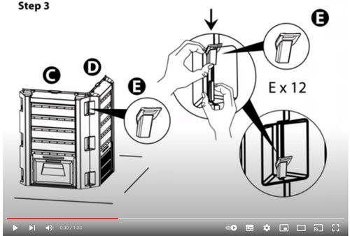 Kompostownik COMPOGREEN - czarny 380 litrów na Arena.pl