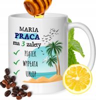 Kubek Dla Marii Koleżanki Przyjaciółki Żony Prezent Z Nadrukiem Biały 330Ml