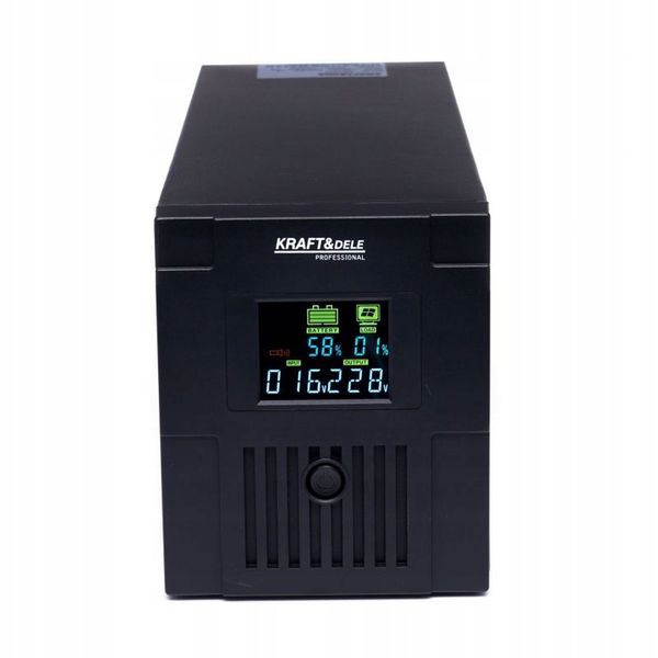 ZASILANIE UPS AWARYJNE 1200W LCD PIECA POMPY 2000VA WBUDOWANY AKUMULATOR zdjęcie 12