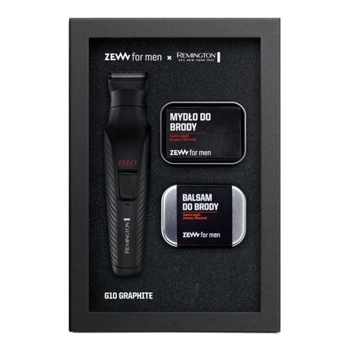 Zestaw do brody z trymerem ZEW for men x Remington G10 Graphite na Arena.pl