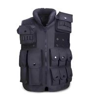Kamizelka taktyczna wojskowa ochronna czarna policja SWAT roz. L