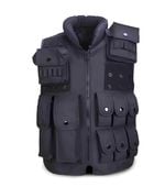 Kamizelka taktyczna wojskowa ochronna czarna policja SWAT roz. L