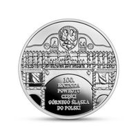 100. rocznica powrotu części Górnego Śląska do Polski 10 zł Srebro 2022 Proof