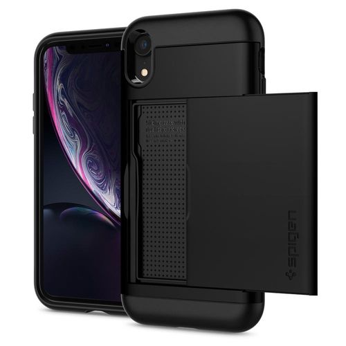 Spigen Slim Armor CS do iPhone XR black na Arena.pl