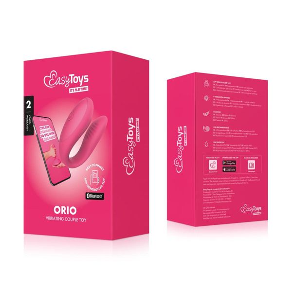 easyconnect   couples vibrator orio app controlled zdjęcie 2