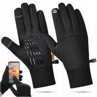 RĘKAWICZKI DO BIEGANIA TERMICZNE OCIEPLANE DOTYKOWE TERMOAKTYWNE