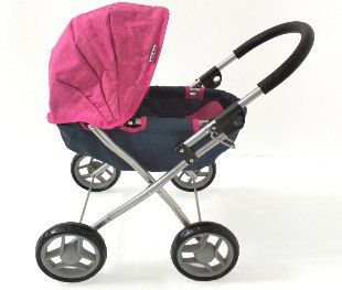 MILLY MALLY 4749 Wózek dla lalek Dori Prestige Navy na Arena.pl