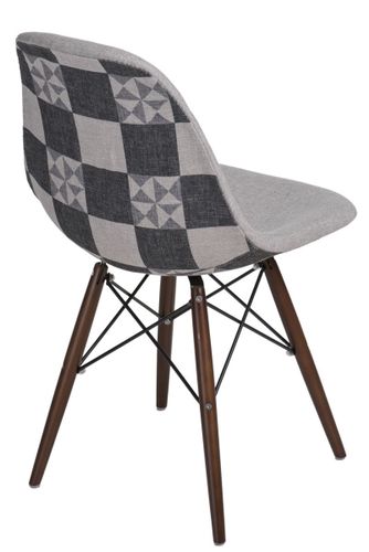 Krzesło P016W Pattern szar-patch /dark D2 na Arena.pl