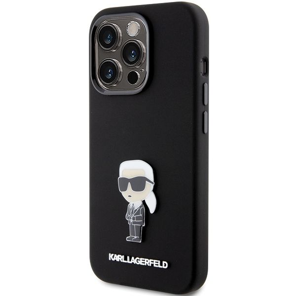 Etui Karl Lagerfeld do iPhone 15 Pro, Czarny zdjęcie 2