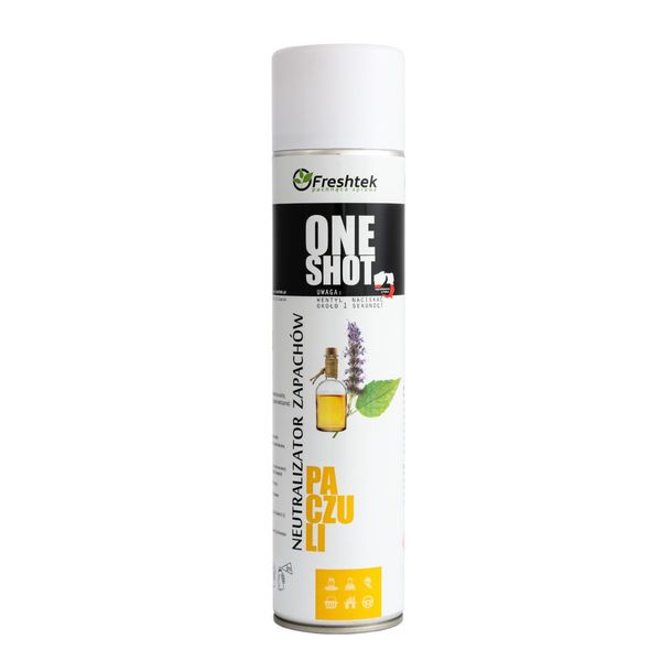 Neutralizator FRESHTEK ONE SHOT Paczuli 600ml zdjęcie 1