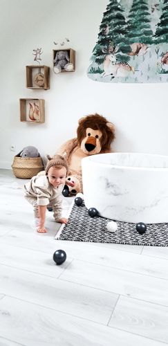 Suchy basen 130x30 marmur bez piłeczek na Arena.pl