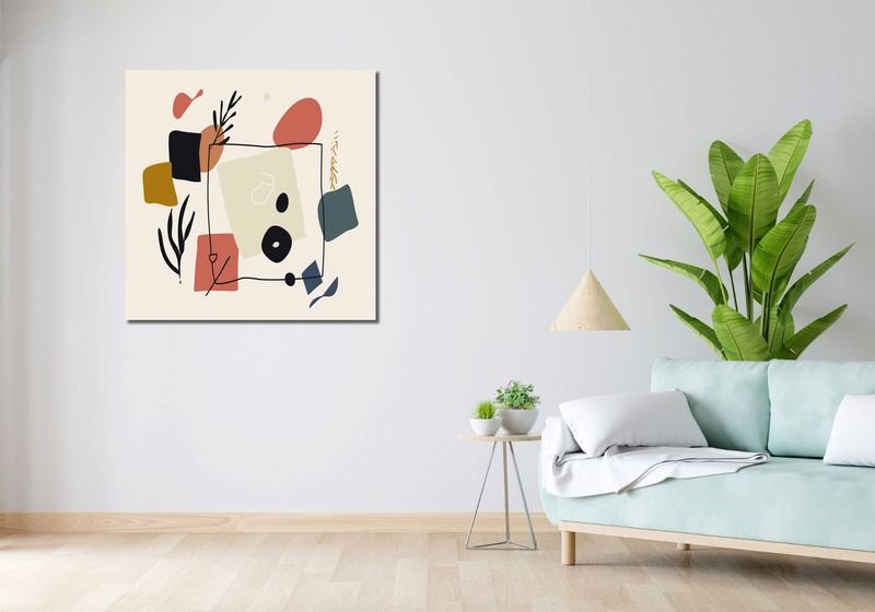 Obraz 90x90cm Natura Wnikliwa zdjęcie 2