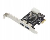 2 x Kontroler karta 2x USB 3.0 na PCI-EXPRESS PCI-ex