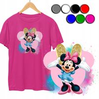 KOSZULKA DZIECIĘCA T-SHIRT Z NADRUKIEM - MYSZKA MINNIE MINI - XS 110-116