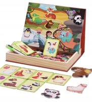 skrzynka z magnesami zwierzęta jhtoy-221