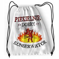 Plecak Dla Konserwatora Sportowy Szkolny Worek Z Nadrukiem Ze Zdjęciem