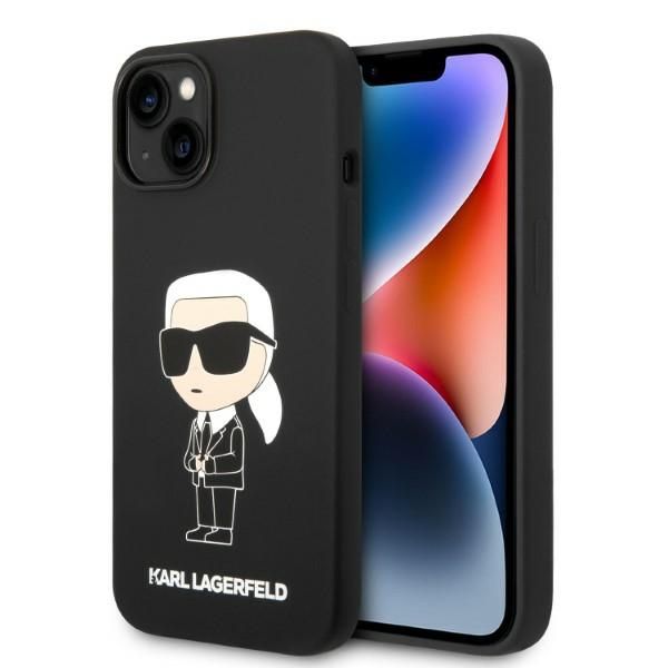 Etui Karl Lagerfeld do iPhone 15 Plus, iPhone 14 Plus, Czarny zdjęcie 1