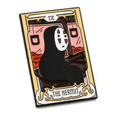 No Face | 3 cm | Metal | Przypinka Anime | Spirited Away